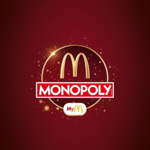 Logos von McDonalds und Monopoly